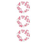 3pcs Halloween Elastic Headband for Women, Wide Fabric Hair Band