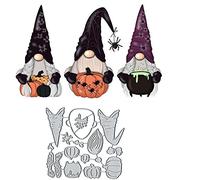 3pcs Halloween Pumpkin Metal Die Cuts,Halloween Spider Ghost Santa Christmas Card Cutting Dies Cut Stencils DIY Scrapbooking Album Decorative Embossing Paper Dies Festival Card Making
