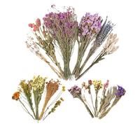 3PCS Hamster Bedding Soft, Natural Floral Ear Of Grain Hamster Forage Flower Mat, Hamsters Accessories For Dwarf Hamsters Play Run, Hay Flower Animal Bedding Gerbil Cage Habitat Decor Sprays Set