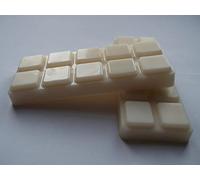 3pcs Handmade 50g White Mulberries Soy Wax Bar Melts Highly Scented Fragrance 10 Cell Snap Bars (White Mulberries, 3 Bars)