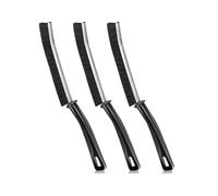 3pcs Hard Bristle Crevice Cleaning Brushes Reusable Plastic Grout Multifunctional Long Slim Brush for Kitchen, Bathroom, Bathtub, Outdoor Floor Detail Cleaning Brush Gap Cleaning Brush