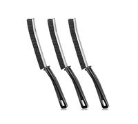 3pcs Hard Bristled Crevice Cleaning Brush Bathroom Multifunctional Recess Crevice Cleaning Brush Suitable for Window Car Door Track Bathroom Small Scrub Away Narrow Corners Toilet Cleaner Brush Crevic