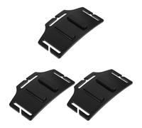 3pcs Hard Hat Headlamp Clip Mount Holder Plastic for Helmet
