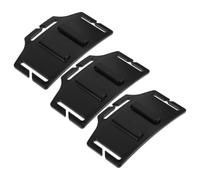 3pcs Hard Hat Light Clip Plastic Mount Bracket for Headlamp