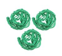 3pcs Hay Feeder Bags Slow Feed Nets Large Capacity Green | Nylon Weave, Easy Hanging Design, for Horse and Small Animals in Fields and Outdoor Pastures