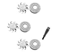 3pcs Head Shaver Replacement Blades ，Compatible for Skull， Shaver ，Compatible for Pitbull， Compatible for Forte ， 3 Head ，Compatible for Pitbull, Shaver Accessories(3S PCS)