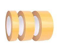3PCS Heavy Duty Double Sided Adhesive Tape Removable Waterproof Washable