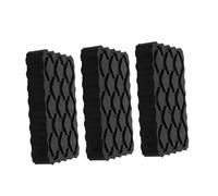 3pcs Heavy Duty Non-Slip Car Jack Pad - Rubber RV Stabilizer Pads for Trailer & Vehicle Maintenance Durable Floor Protectors Essential Auto Repair Accessories
