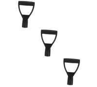 3pcs Heavy Duty Plastic Handle Replacement for Gardening Tools - Easy Install Ergonomic Design Perfect for Planting and Gardening Tasks