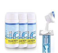 3Pcs Heavy Duty Sink & Drain Unblocker, New Upgrade Toilet Unblocker, Sink & Drain Cleaner Powder, Restroom Cleaning Foam Powder All-Purpose Pipe Opener for Kitchen Bathroom Restroom Shower (3Pcs)