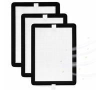 3Pcs HEPA Filter for Meaco Arete One 10L 12L Dehumidifier Air Purifier H13 | Replacement Filter for MeacoDry, 21×15.5×1cm HEPA H13 2-in-1 Dehumidifier Air Purifier Cartridge, Odour Dust Removal