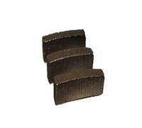 3PCS High Co Density Durable Diamond Segments for Repairing-Replacement 22-400mm Diameter Diamond Wet Core Bits(200mm)