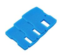 3Pcs High Efficiency Spume Filter Spongiform for 660GPH Pond Fan Structure Security Prevents Debris Obstructs Water Fan Protective Filter Pad