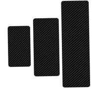 3Pcs Highlighting Board 8x4", 11x4" & 16x4" Highlight Board Reusable Non-Slip Lightweight Hair Stylist Essentials, Black