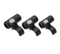 3Pcs Hiking Poles Lock Buckle, Quick Hiking Pole Replacement Parts 18mm 16mm 14mm Flip Lock Clips for Walking Trekking and Climbing Sticks(Black)