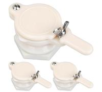 3PCS Honey Gate Valve for Extractor, Nylon Honey Extractor Tap, Bee Hive Tool Beekeeping Equipment for Beekeeper Hive Tool