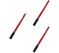 3pcs Horizontal Hydraulic Jack Handle Replacement | Steel Build, Rubber Covered Grip, 19mm X 16mm Opening, Roadside Repairs and Workshop Use