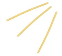 3pcs Hot Melt Glue Sticks, Rapid Cure Rubber Adhesive for Bowhunters | Range Tuning and DIY Projects, Secure Fletching Hold, Yellow Rubber Material, Crafting Repairs