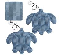 3Pcs Hot Tub Scum Absorber Reusable Pool Oil Absorbing Sponge Washable Scum Balls Hot Tub Cleaner Pool & Spa Filter Clarifier Descaling Ball for Swimming Pool Bathtub HotTub Accessories