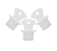 3pcs Hot Water Bottle Sealing Stopper, Rubber Seal Plug Replacement | White 1.5x1.55cm Size, Spare Plug for Hot Water Sack, Easy Cleaning and Fitting