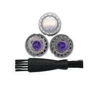 3Pcs HQ HS HP YQ Series Replacement Shaver Head，Compatible For Philips Shaver HQ3 HQ4 HQ46 HQ55 HQ56 HQ300 HQ6 HQ916 YQ6008 YQ6108(HQ3-purple)