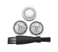 3Pcs HQ HS HP YQ Series Replacement Shaver Head，Compatible For Philips Shaver HQ3 HQ4 HQ46 HQ55 HQ56 HQ300 HQ6 HQ916 YQ6008 YQ6108(HQ3-white)