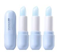 3Pcs Hyaluronic Acid Lip Balm, Moisturization Lip Care with Vitamin E, Refreshing Soothing Eliminate Lip Lines Lip Balm, Hydrates, Softens and Relieve Dryness, Hydrating Lip Treatment Repair Stick