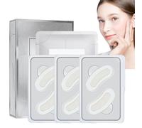 3PCS Hyaluronic Acid Microneedle Eye Patches, Under Eye Patches for Dark Circles, Hydrating Anti Wrinkle Patches, Nano Microneedle Patch, Ey_e Masks Skincare for Puffy Eyes, E_ye Bags Remover