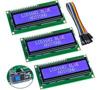 3pcs I2C IIC 1602 LCD Display Module 16x02 LCD Screen Module for Raspberry Pi Arduino, Blue Backlight