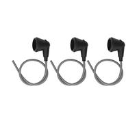 3PCS Ignition Cable Lead Kit for Stihl 070 090 Chainsaw - Replacement for 0000 989 1010/0000 405 0600, HT Core Spark Plug Wire Set with ABS Sheath