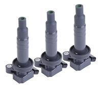 3Pcs Ignition Coils Pack Compatible for Aygo Compatible for Citroen C1 Compatible for P-eugeot 107 1.0 2005-2014 Replaces 19500B1010, 19500B2040, 597088, 5970C0, 5970C1, 9008019015, 9008019019