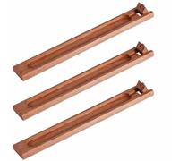 3pcs Incense Holder for Sticks, 9.49 Inch Length Incense Sticks Ash Holder Wooden Incense Stick Organizer Burner Spa Relaxation Supply for Yoga Meditation Gift, 0.08 Inch Diameter Hole