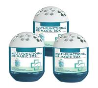 3PCS Indoor Air Purification Dust Removal Magic Box, 120g*3 Multi Functional Air Purifier For Dust Box, Plant Extract Formula, Blocks Hair And Pollen And Neutralizes Odors, For Pet Areas, Home Etc