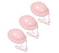 3pcs Inflatable Santa Belly Pvc Cosplay Accessory with Neck Straps