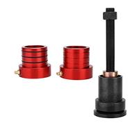 3PCS Inner AXLE Side Seal Installation Tool MG21103 30 44 60 Front DIFFERENTIALS Replacement for Cherokee 1987 2018 Black Anodized Aluminum Billet (Red)