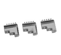 3PCS Inside Jaw Chuck Self Centering Metal Lathe Chuck Metal Lathe Chucks Lathe Drilling Inside Jaw Foot Jaws Metal Processing Tool for Drilling Machine Grinding Lathes