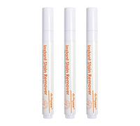 3Pcs Instant Stain Remover Pen for Clothes &Fabric,Upholstery, Carpets, Clothes Stain Removing Marker Multi-Surface Non-Bleach Cleaner Emergency Dirt Removal Applicator Oil Coffee Stain Cleaning Pen