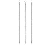 3PCS Iron Hanging Chain Garden Plant Hangers for Hanging Bird Feeders, Birdbaths, Lanterns Planter Flower Pot Basket