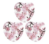 3PCS Japanese Cherry Blossom Car Air Freshener Hanging Scented Cards Cute Gray Car Fresheners Long Lasting New Cars Scents for Women Men Natural Air Freshener with Lanyard Automotive Freshies