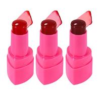 3Pcs Jelly Blush Stick 2-in-1 Makeup For Lip & Cheek Stain,Buildable Lightweight Milk Blush Stick, Hydrating Contour Stick & Highlighter Makeup Sticks for All Skin
