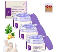 3Pcs Joint Gel Purple Soothing,for Knees, Hand Arthritis, Lumbar, Neck and Shoulders,Cooling Soothes Cream