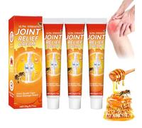 3PCS Joint Relief Cream, Joint Pain Relief, Joint Soothing Cream, Natural Ingredients, Fast-Absorbing, Soreness Relief, for Back, Neck, Feet, Shoulder, Knee Muscle