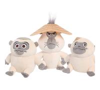 3pcs Kawaii Raya and The Last Dragon Toys Dyan Pan Soft Plush Stuffed