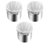 3Pcs Kitchen Food Filter Bags Strainer Fine Meshes Bag Teas Coffee Juices Filter Net for Home Brewing and Food Straining Straining