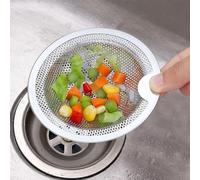 3pcs kitchen Sink Strainer, Sink Food Catcher, Kitchen Sink Accessories, Prevents Clogging of Drain Pipes (10.2 x 7.5 x 2 cm)