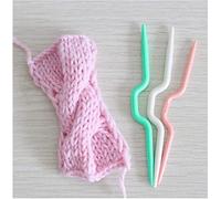 3Pcs Knitting Cable Needle Crochet Hook Twist Curved Hand Knit Needles For Diy Stitch SuppliesDurability