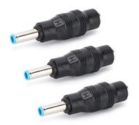 3PCS Laptop Charging Converter, Universal Power Supply Connector 5.5 x 2.1 mm Female to 4.5 x 3.0 Male Adapter DC Converter Charging Plug Power Supply Adapter forHP Laptop