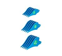 3Pcs Large Limit Comb，Compatible for WAHL，Electric Clippers Accessories 32mm 38mm 51mm Barber，Compatible for Shop, Hair Clipper Cutting Guide Comb Y0702(3PC-Blue)