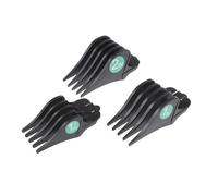 3Pcs Large Size 32/38/51mm Limit Comb Trimmer Cutting Guide Clipper Accessories(Black)