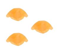 3pcs Latex Bald Cap Beige Elderly Design for Adults Party Halloween